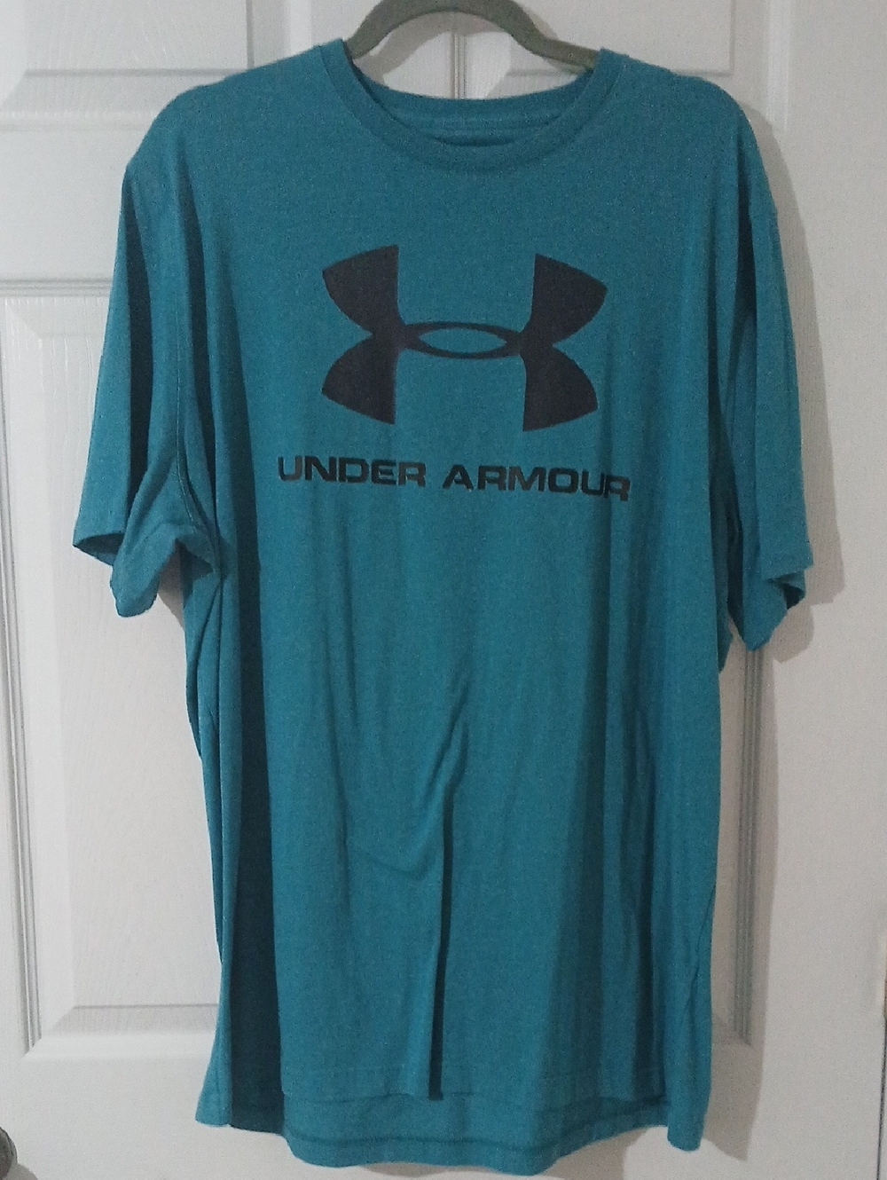 Under Armour Men's Teal Performance Logo T-Shirt